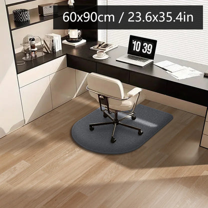 SolidDesk Flannel Chair Floor Mat