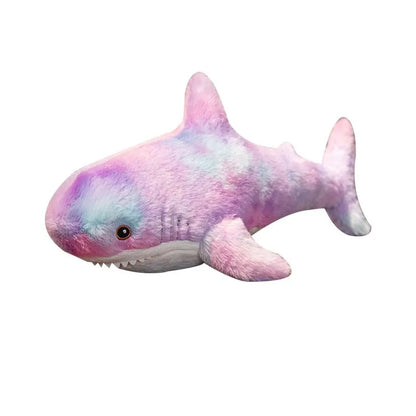 Purple Shark Plush Toy - 30cm