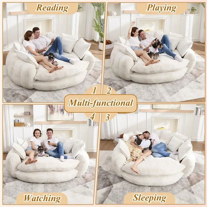 Serenade Round Cloud Daybed
