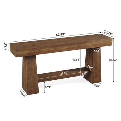 Ashcombe Solid Wood Console Table