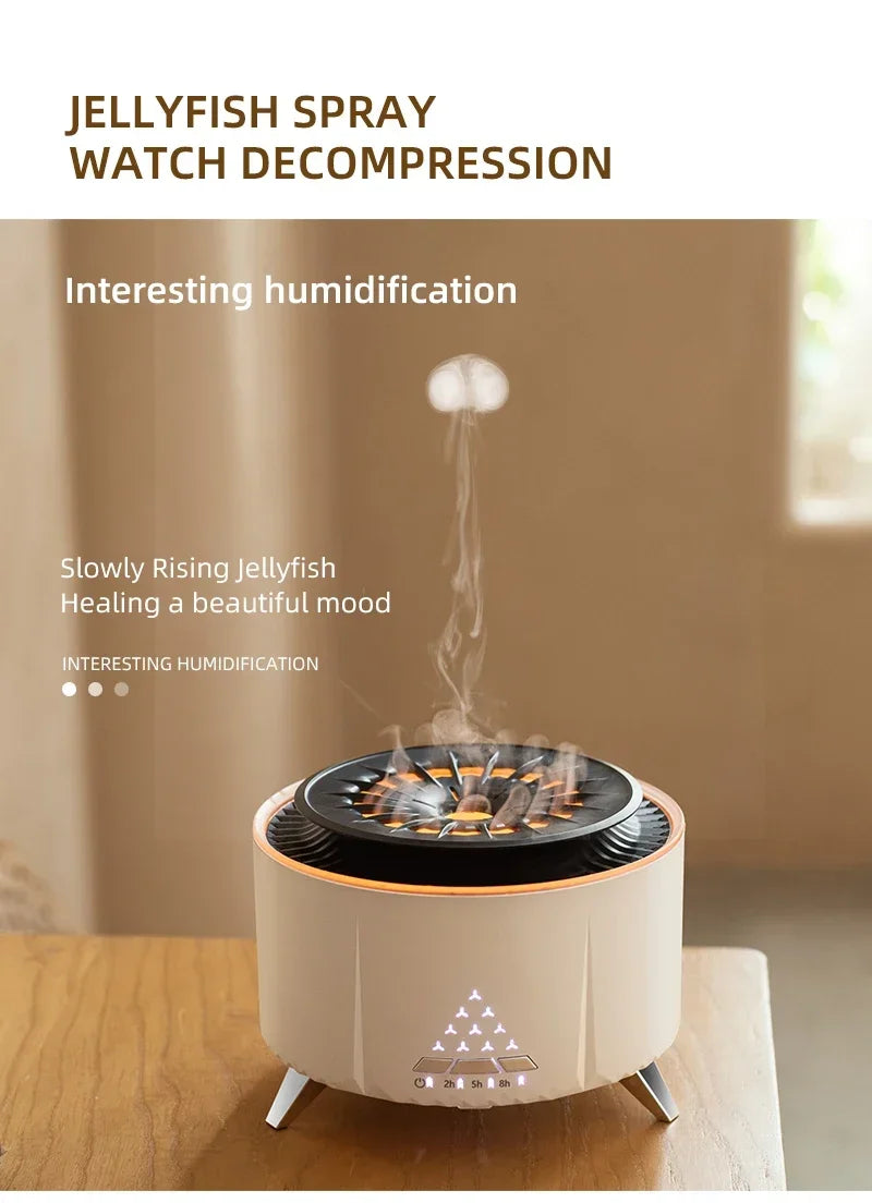 Flame Diffuser with White Noise