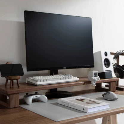 Black Walnut Adjustable Desk Riser