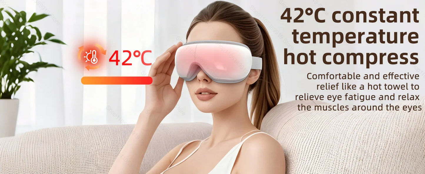 Heat & Vibration Eye Massager