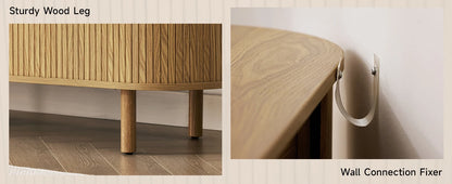 Emberly Sliding Door TV Console