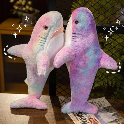 Purple Shark Plush Toy - 30cm