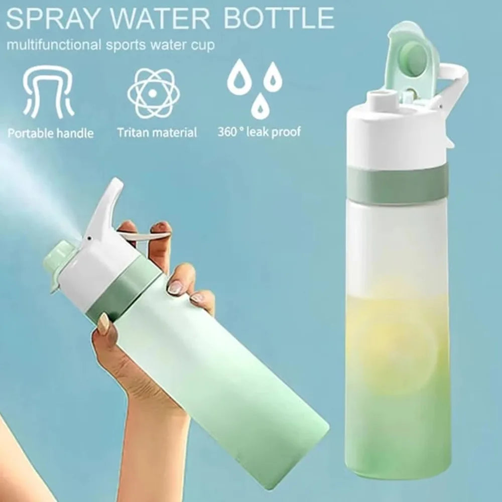 Large-Capacity Sport Spray Water Bottle