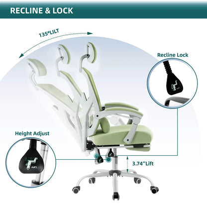 Reclining Mesh Rocker Chair