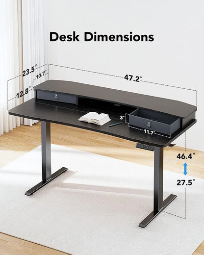 Ergove Standing Desk with Drawers