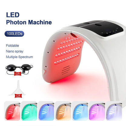 LED Photon Face Mask with Nano Mist Spray