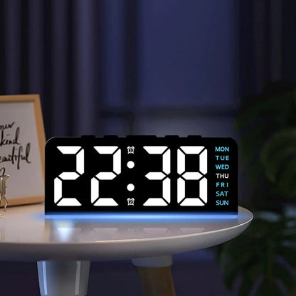 Mini Alarm Clock with Night Light