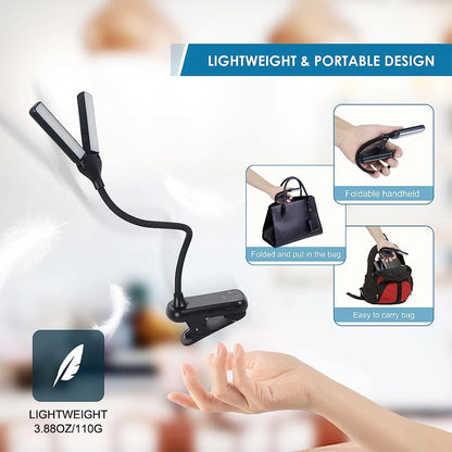 14-LED Clip-On Book Light