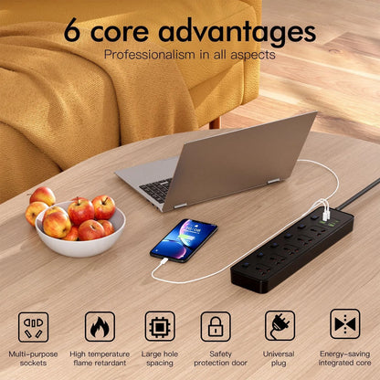 Universal Travel Power Strip