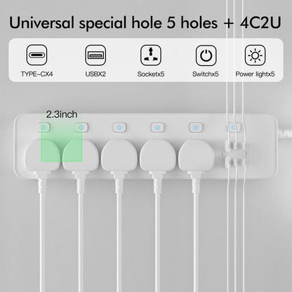 Universal Travel Power Strip