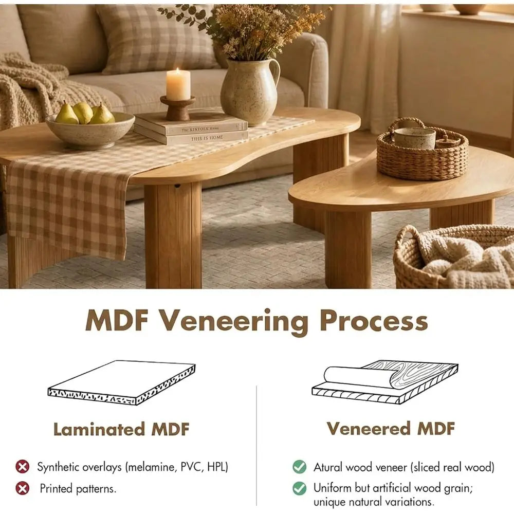 Mango Ash Coffee Table Duo