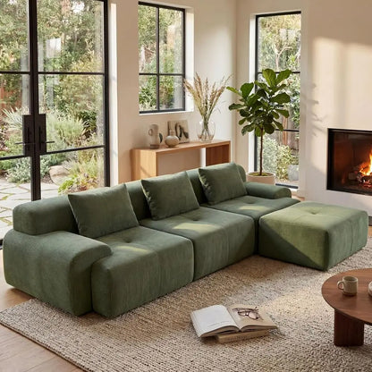 Meadow Corduroy Sectional