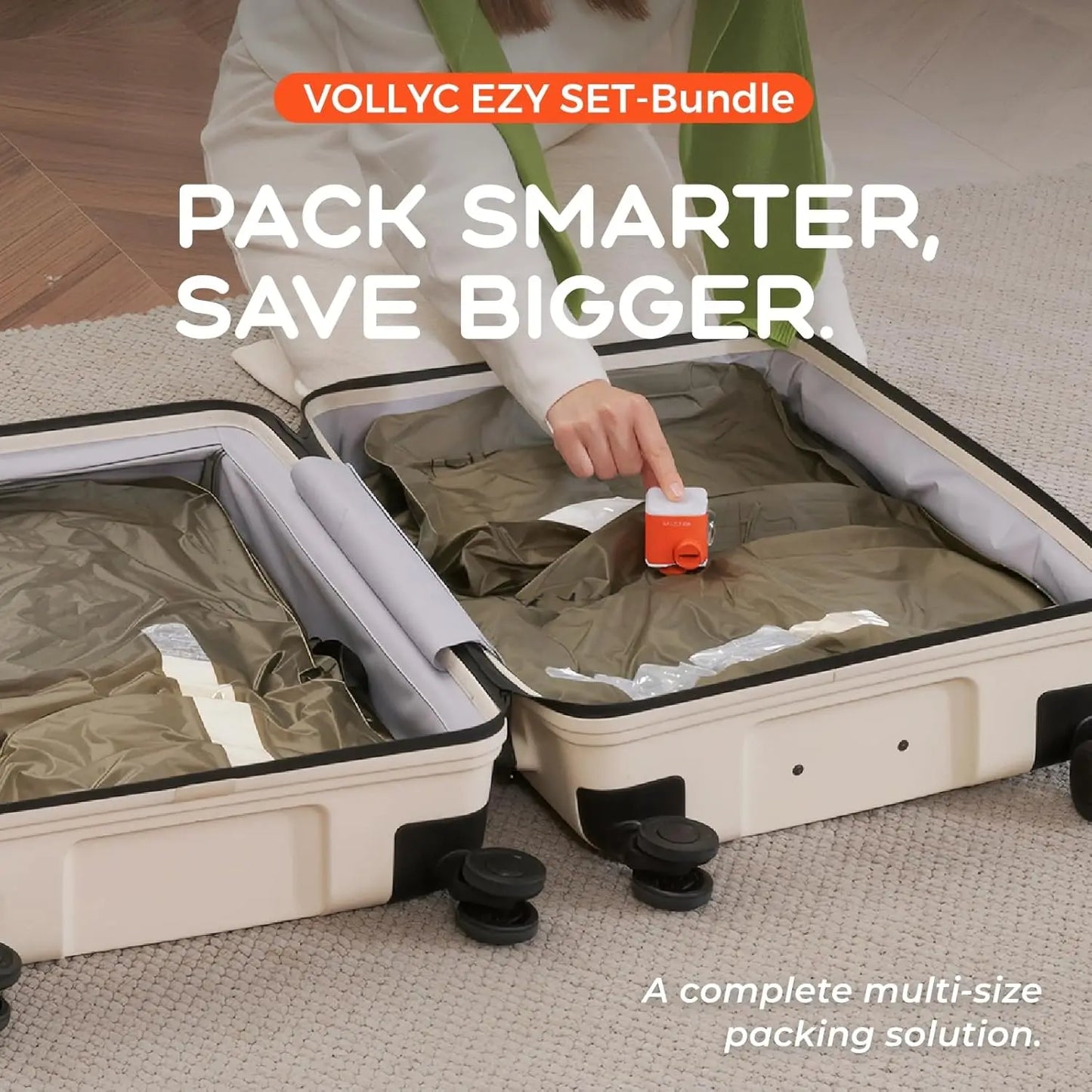EZYPACK Vacuum Compression Backpack