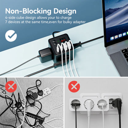 7-in-1 EU Power Strip