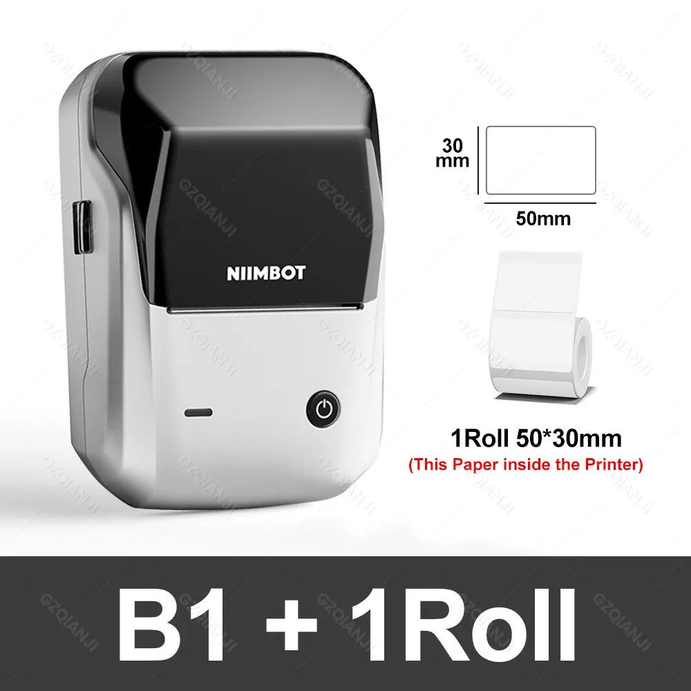 NiiBand B1 Bluetooth Label Printer