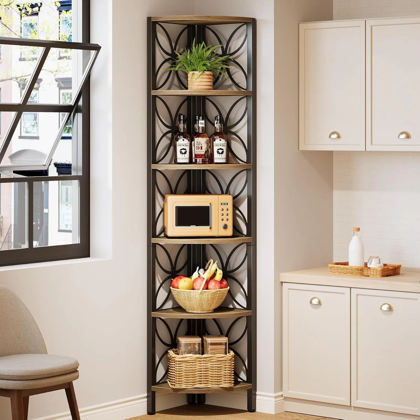 Ironford Corner Display Shelf
