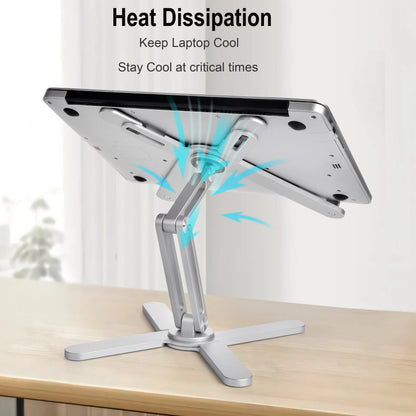 360-Degree Aluminum Laptop Stand