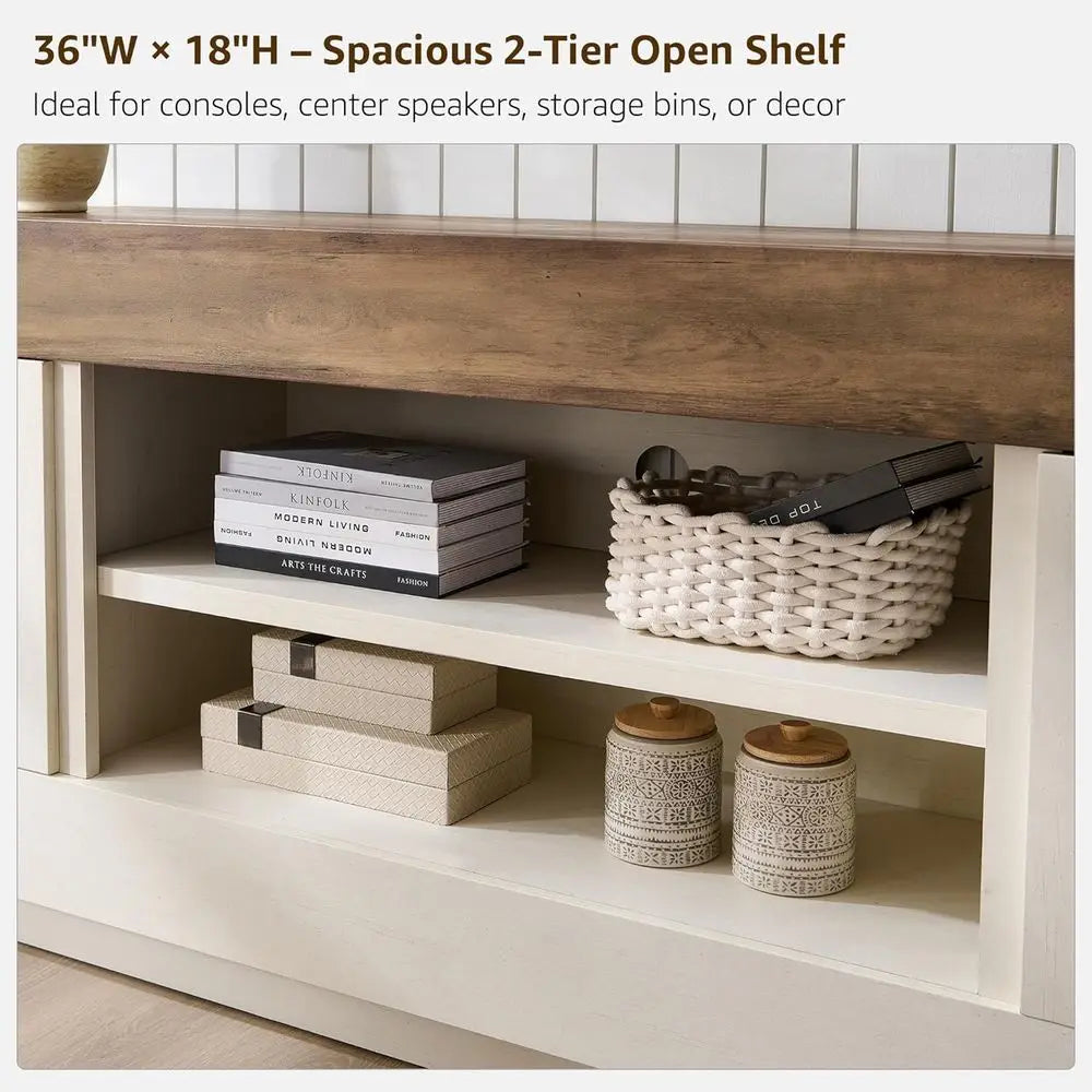 Open Storage Entertainment Center