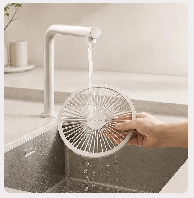 Smart Oscillating Desk Fan