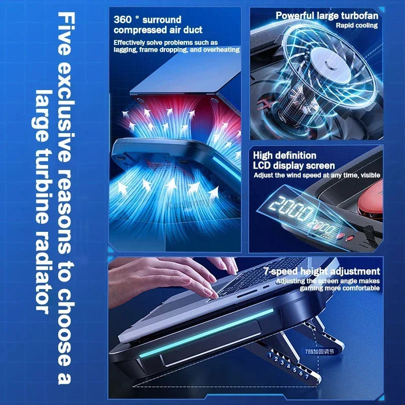 Adjustable Laptop Cooling Pad