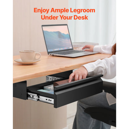 Under-Desk Slide-Out Drawer