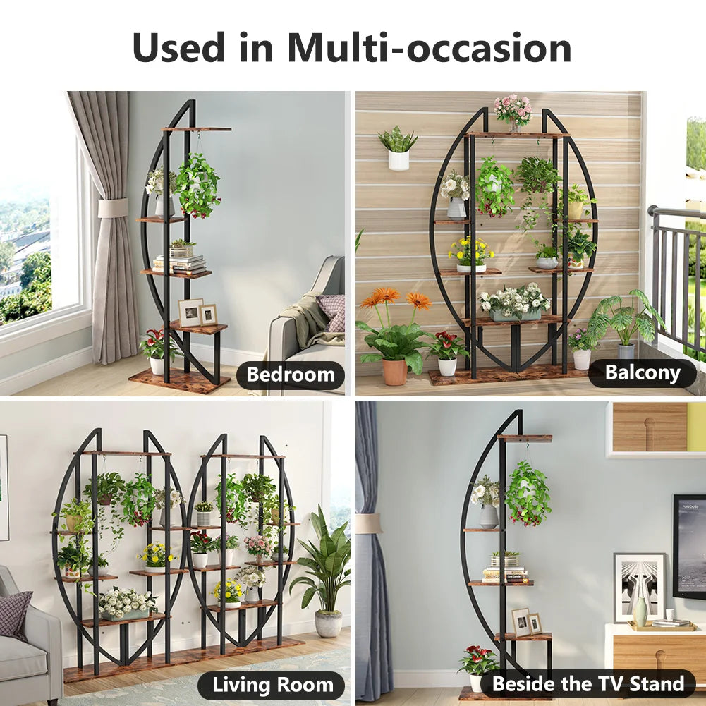 Fernhollow Curved Plant Stand Duo