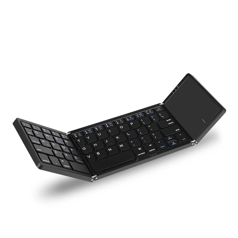 Mini Folding Bluetooth Keyboard + Touchpad