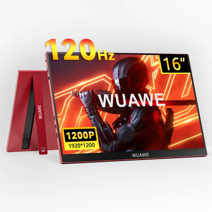 16" 120Hz Portable Monitor 1920x1200 HDR