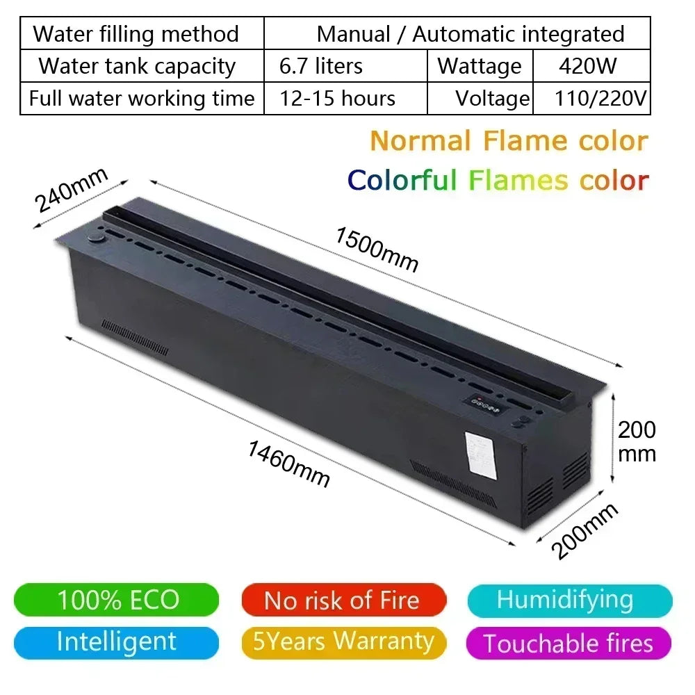 VaporFlame 3D Electric Fireplace