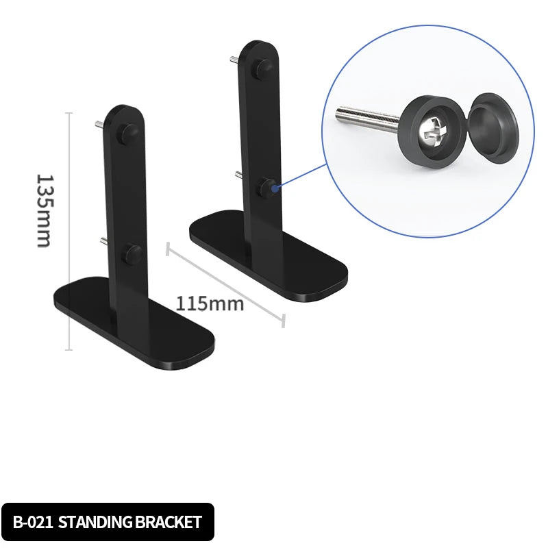 Desktop Standing Pegboard Organizer
