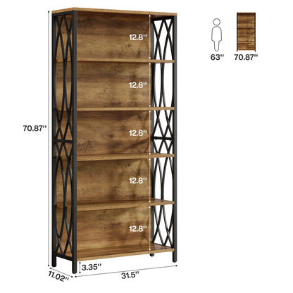 Aldergate Industrial Bookshelf