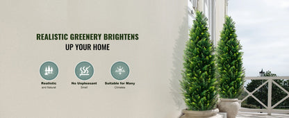 Artificial Cedar Topiary Tree