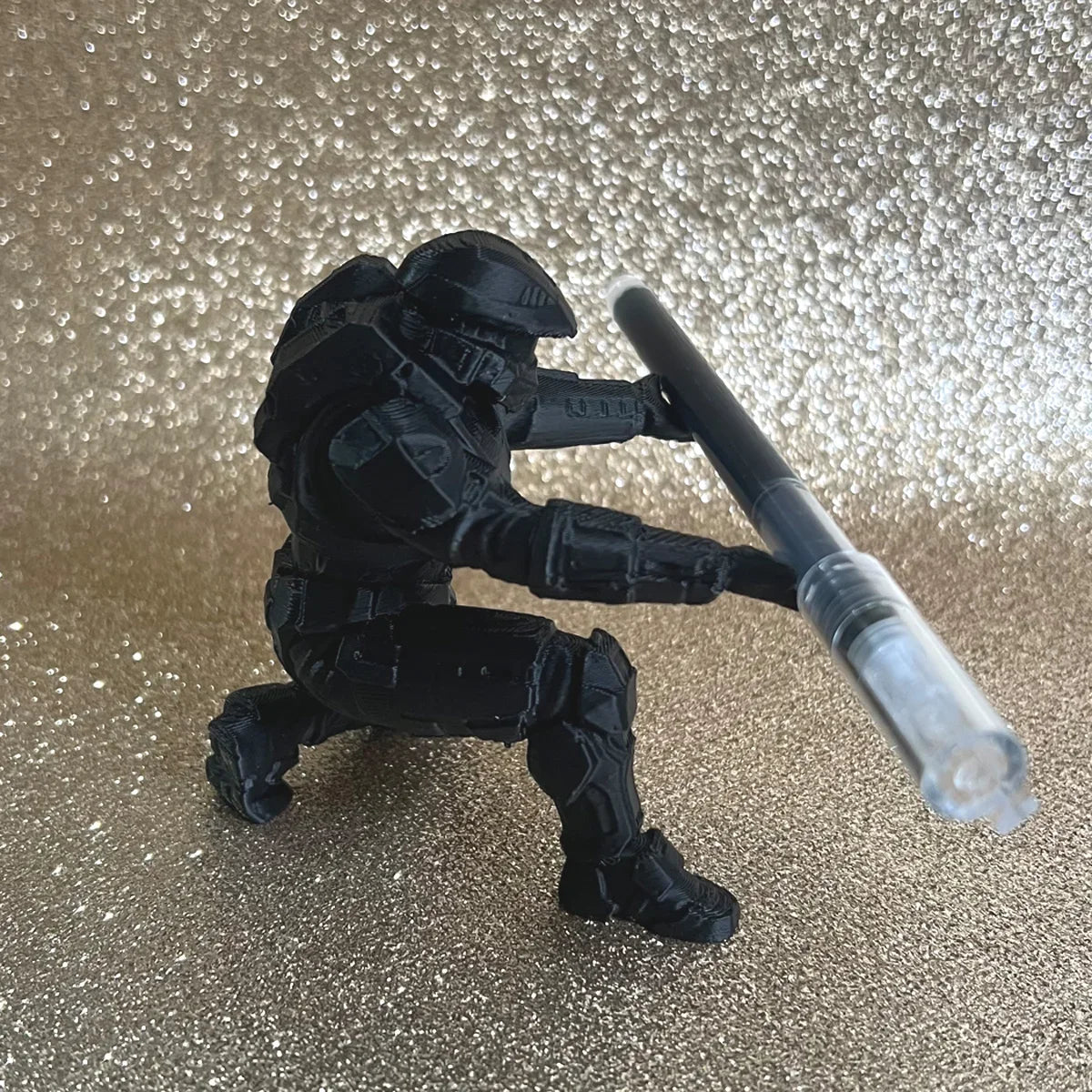 3D Printed Soldier Pen Holder