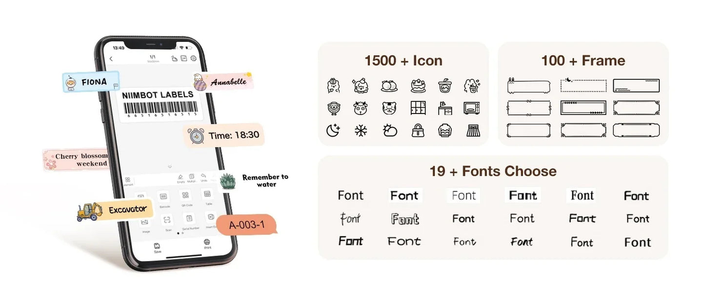 NiiPrint D110 Pocket Label Maker