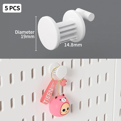 No-Holes Wall Pegboard Organizer