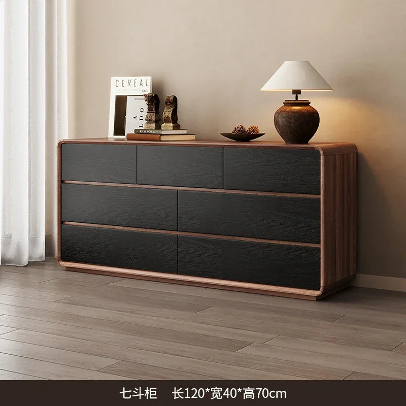 Modern Wood Storage Display Cabinet
