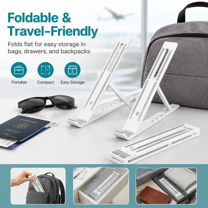 4-Level Foldable Laptop Riser