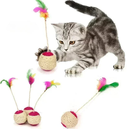 Sisal Scratch Ball Cat Toy