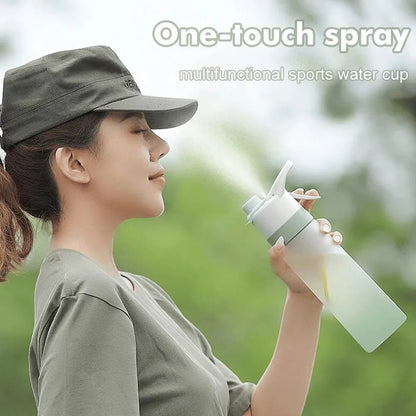 Large-Capacity Sport Spray Water Bottle