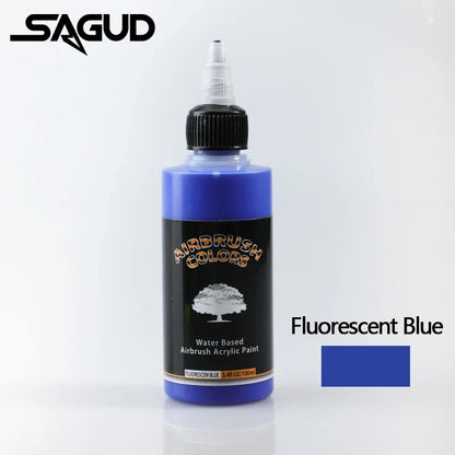 8-Color Airbrush Paint Set