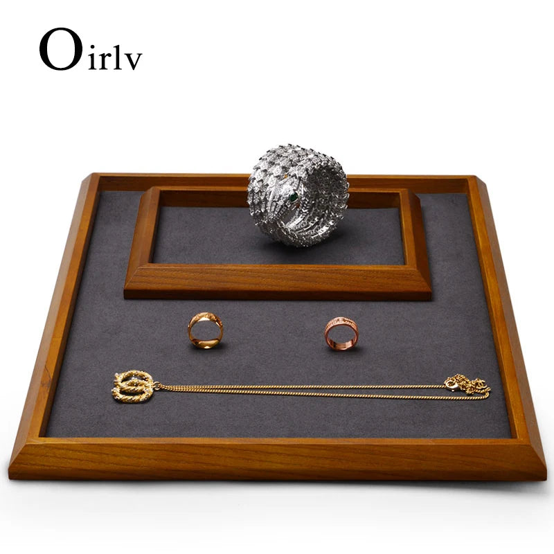 Luxury Wooden Bracelet Organizer Tray