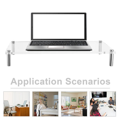 Clear Acrylic Monitor Stand Riser for Desk