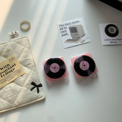 Vinyl Record Phone Holder Stand