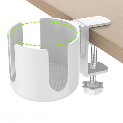 Spill-Proof Clamp Desk Cup Holder