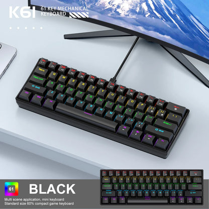 60% Mechanical Mini Keyboard with RGB