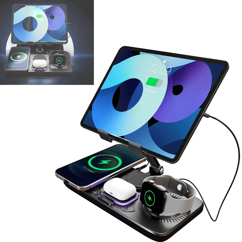 7-in-1 Flexible Wireless Charger Stand