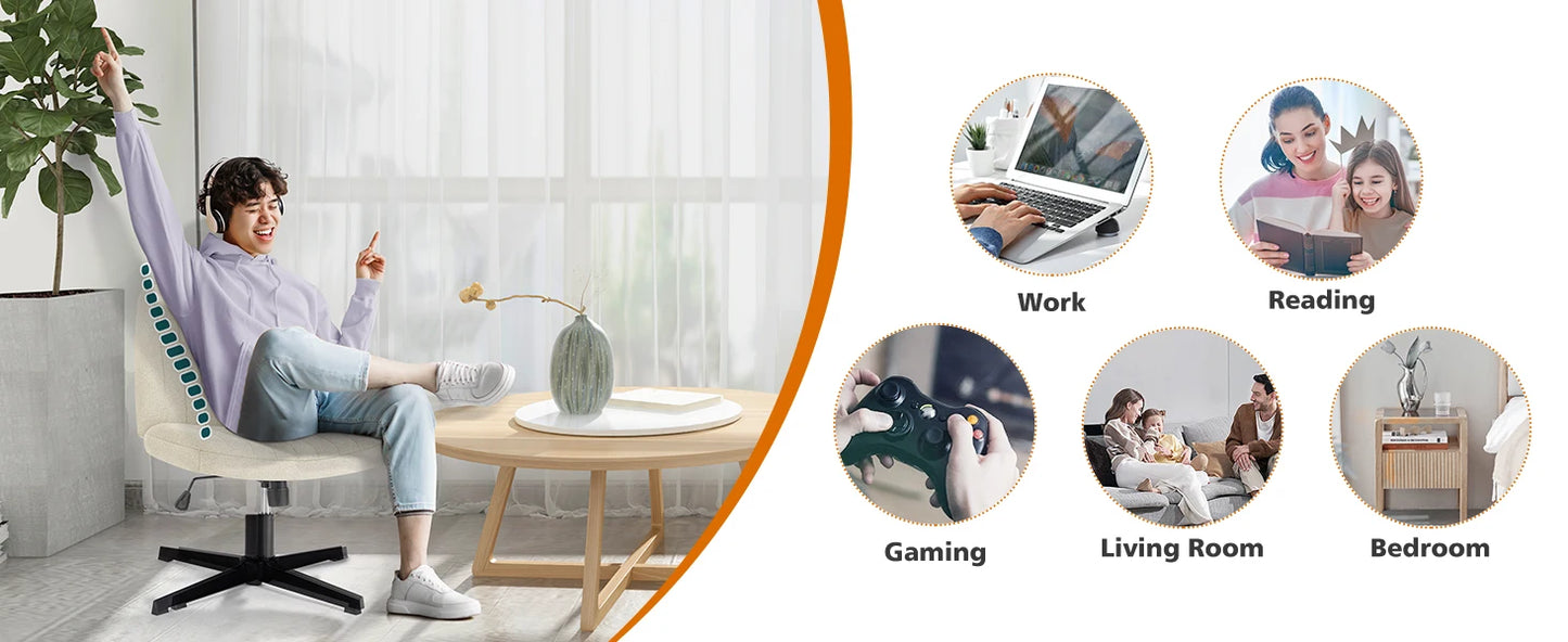 Lotus Cross-Leg Gaming Chair